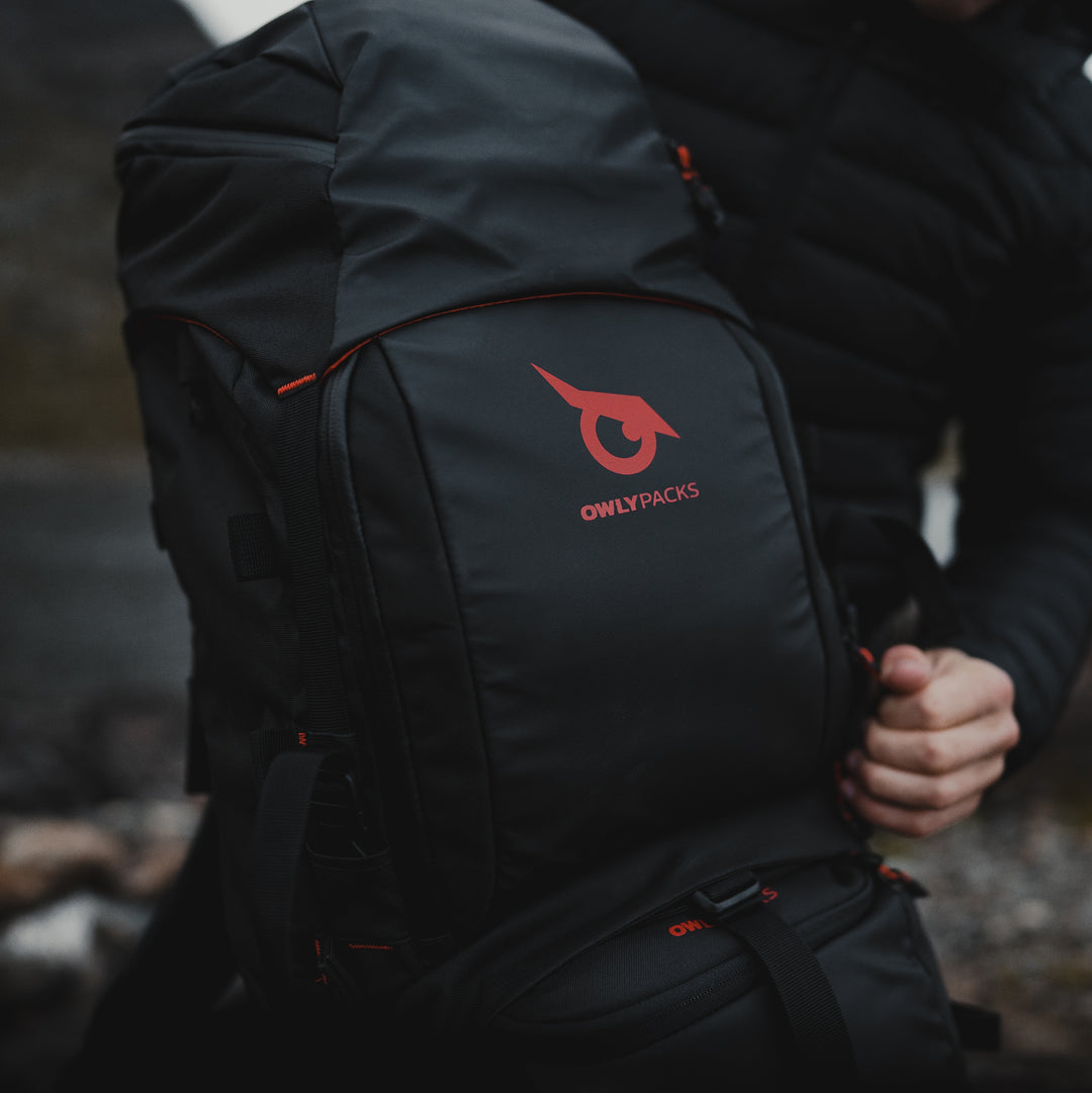 50L modular backpack | Owly Packs
